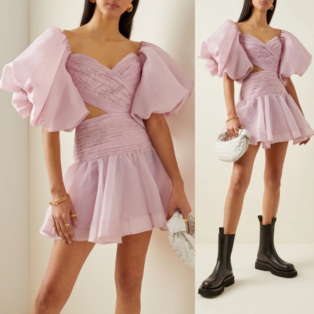 Aje Myriad Cut Out Mini Dress